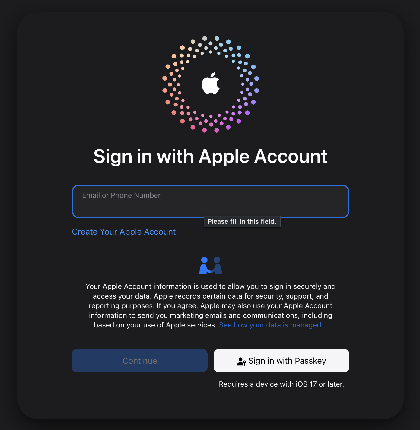 icloud login